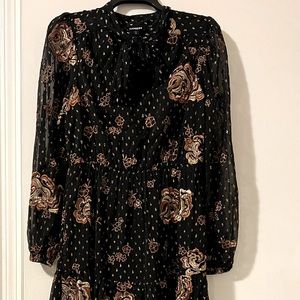 Sequins embroidered long Dress